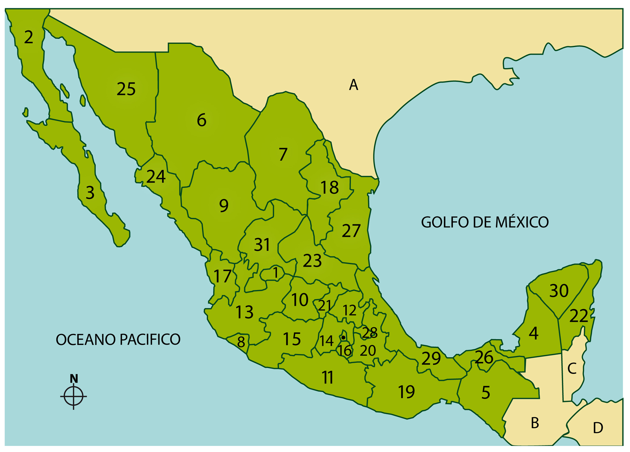 Regiones de México - www.redestravel.com/mexico